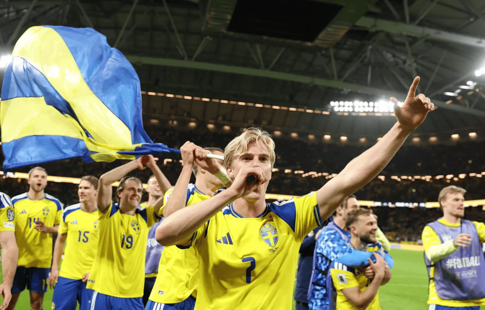 必一运动下载-瑞典预选赛2平4负，用欧国联名额晋级附加赛并成功出线